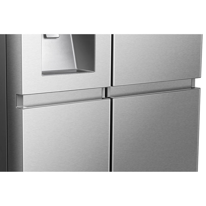 Hisense RS818N4TIC, Side by Side Fridge Freezer, C Rated in Stainless Steel