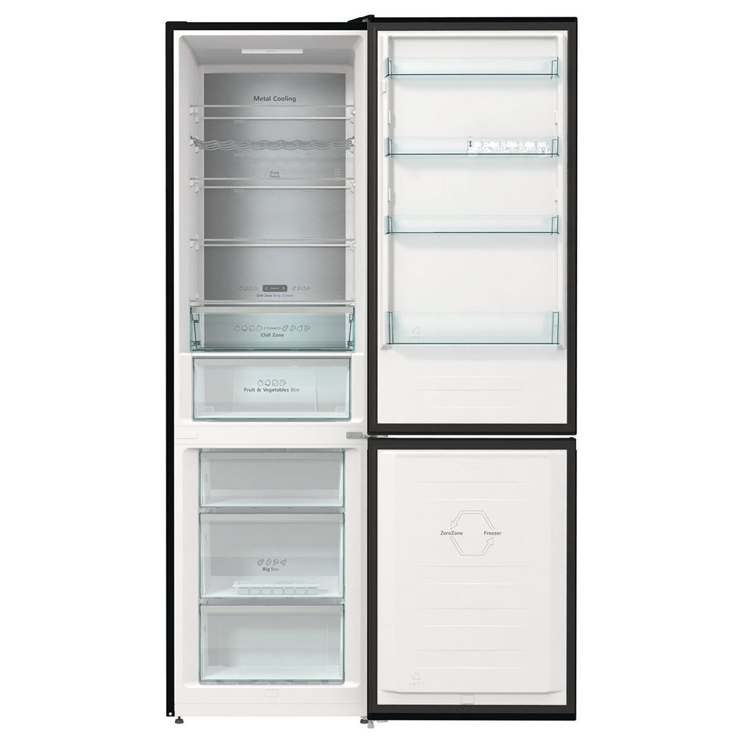 Hisense RB470N4SFC, Fridge Freezer, C Rated in Black