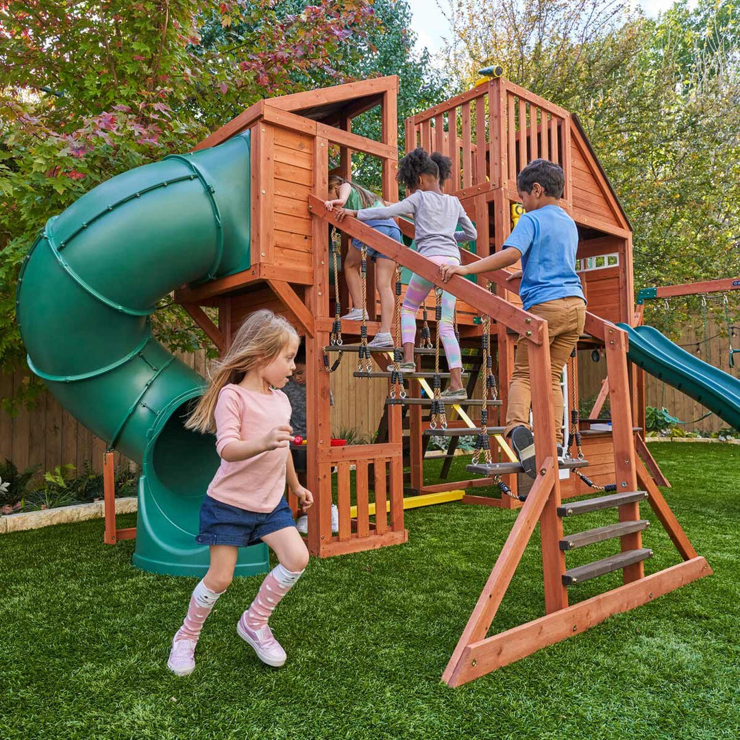 KidKraft Outdoor Odyssey Playcentre and Swing Set (3-10 Years)