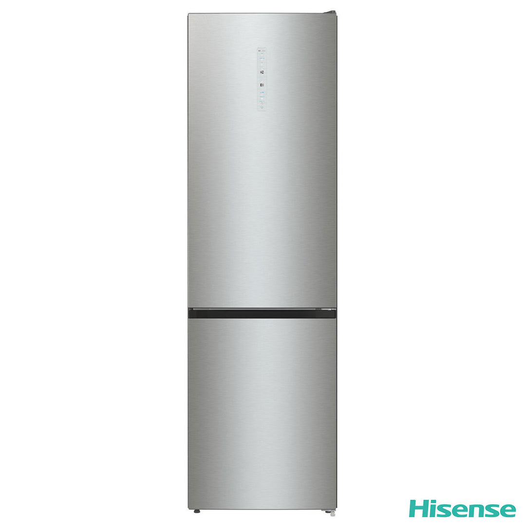 Hisense RB470N4SICUK, Fridge Freezer, C Rated in Stainless Steel