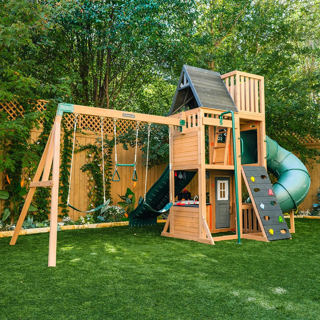 KidKraft Summit View Playcentre and Swing Set (3-10 Years)