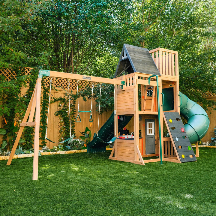 KidKraft Summit View Playcentre and Swing Set (3-10 Years)