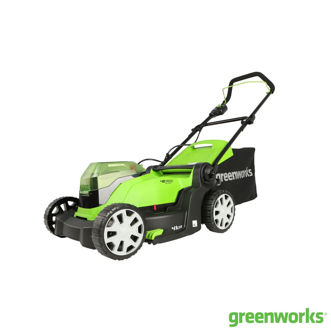 Greenworks 48V Cordless 41cm Hand-Propelled Lawn Mower (Tool Only)