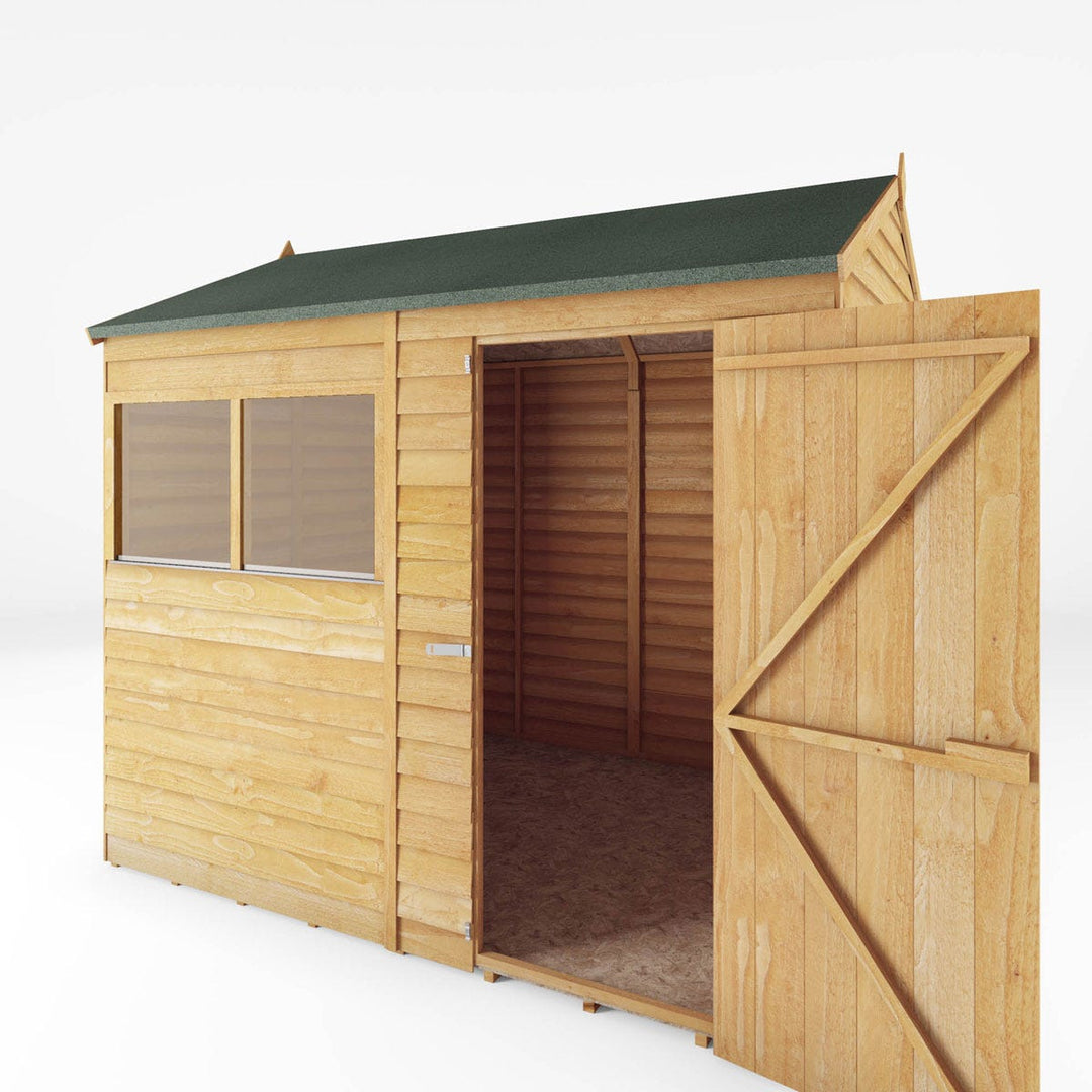 Mercia Overlap Reverse Apex Value Shed - 8 x 6ft
