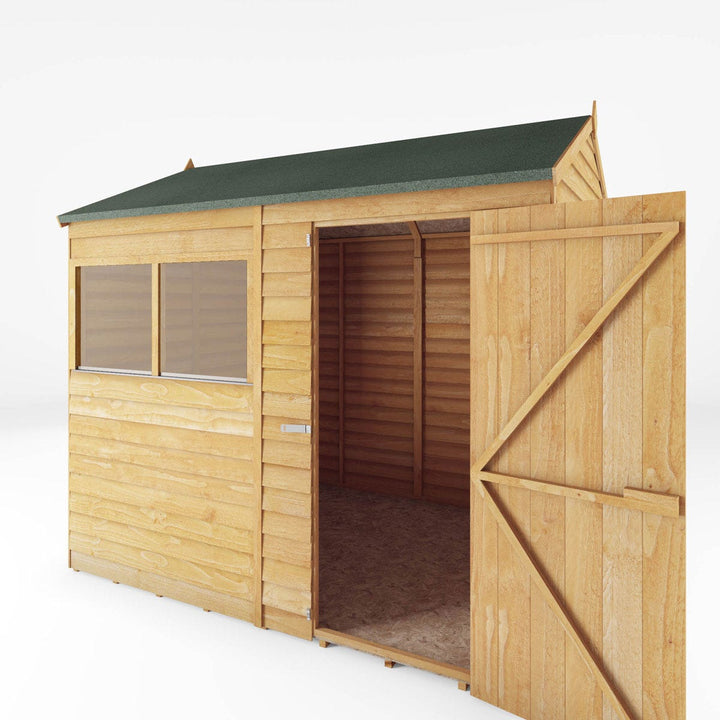 Mercia Overlap Reverse Apex Value Shed - 8 x 6ft