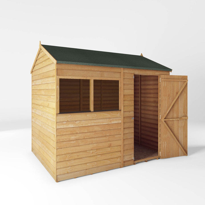 Mercia Overlap Reverse Apex Value Shed - 8 x 6ft