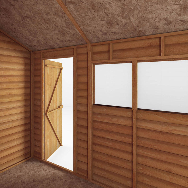 Mercia Overlap Reverse Apex Value Shed - 8 x 6ft