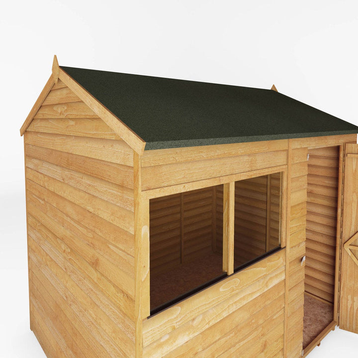Mercia Overlap Reverse Apex Value Shed - 8 x 6ft