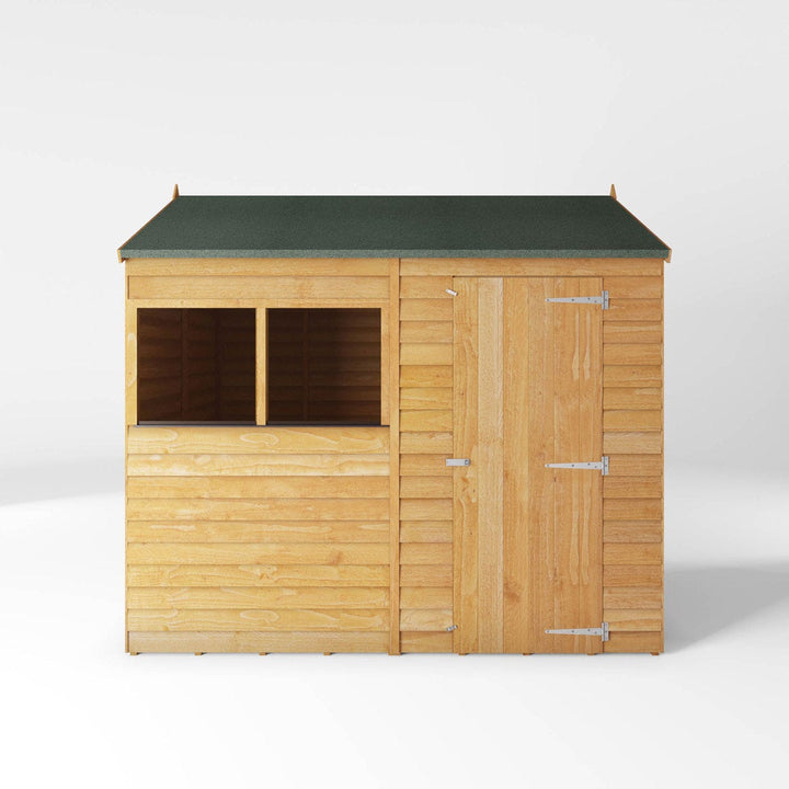Mercia Overlap Reverse Apex Value Shed - 8 x 6ft