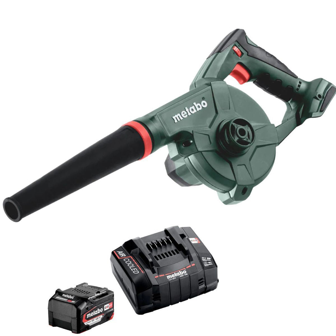 Metabo AG 18 18V Cordless Blower with 1 x 4.0Ah Battery & Charger