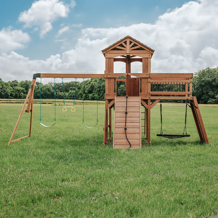 Backyard Discovery Sterling Point Swing Set & Playcentre (3-10 Years)