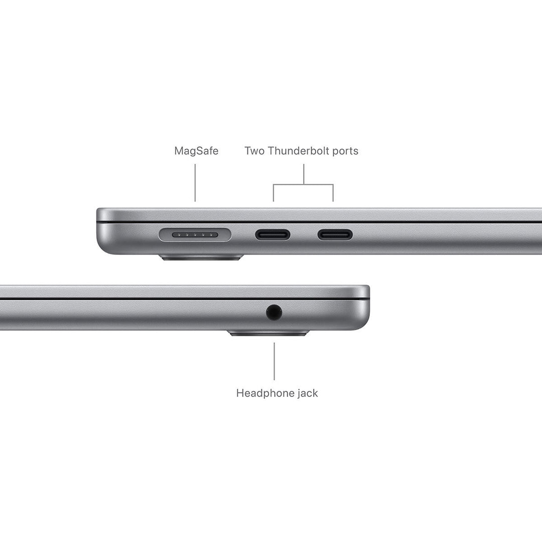 Apple MacBook Air 2024, Apple M3 Chip, 8GB RAM, 256GB SSD, 13.6 Inch in Space Grey, MRXN3B/A