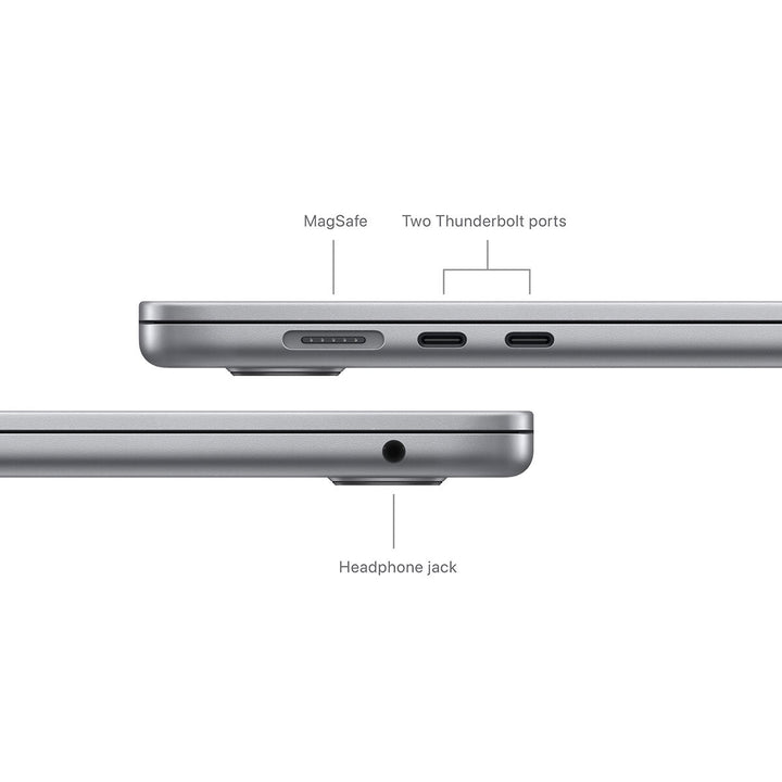 Apple MacBook Air 2024, Apple M3 Chip, 8GB RAM, 256GB SSD, 15.3 Inch in Space Grey, MRYM3B/A