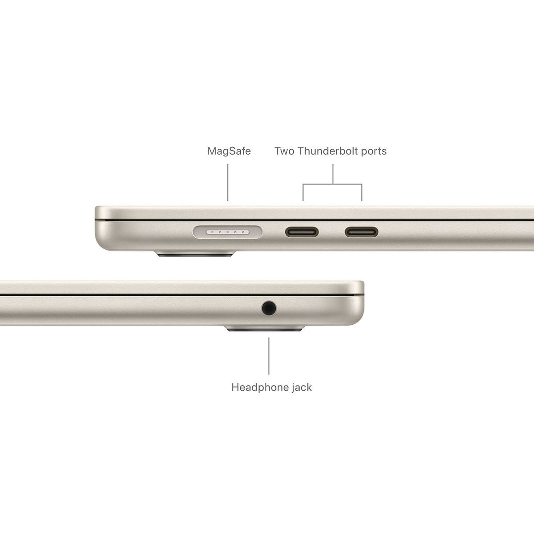 Apple MacBook Air 2024, Apple M3 Chip, 16GB RAM, 512GB SSD, 15.3 Inch in Silver, MXD23B/A