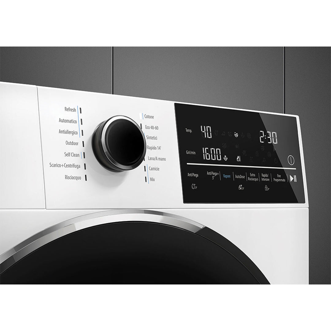 Smeg WNP96SLAAUK, 9kg 1600rpm, Washing Machine A+++ Rating in White