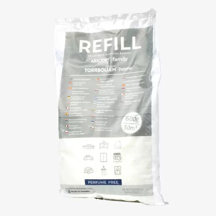 Absodry Moisture Absorber Bundle With Refills and Textile