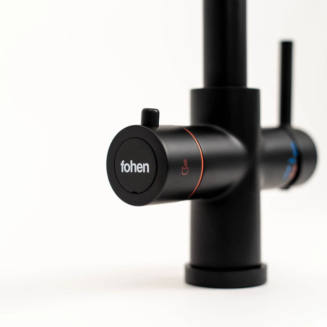 Fohen Fervente 4 in 1 Chilled & Boiling Tap in Matte Black