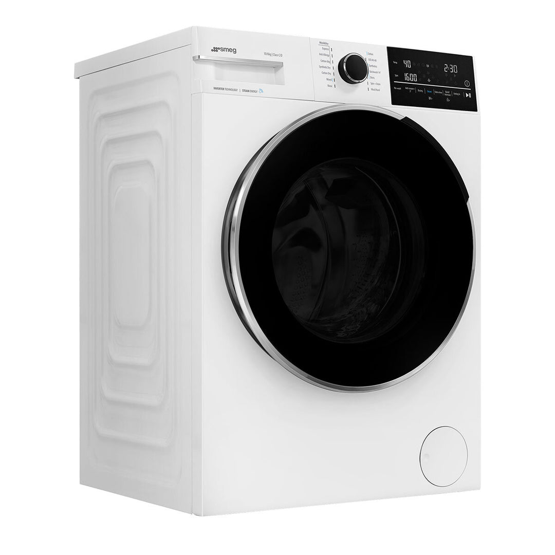 Smeg WDN064SLDUK, 10/6kg Washer Dryer, D Rated in White