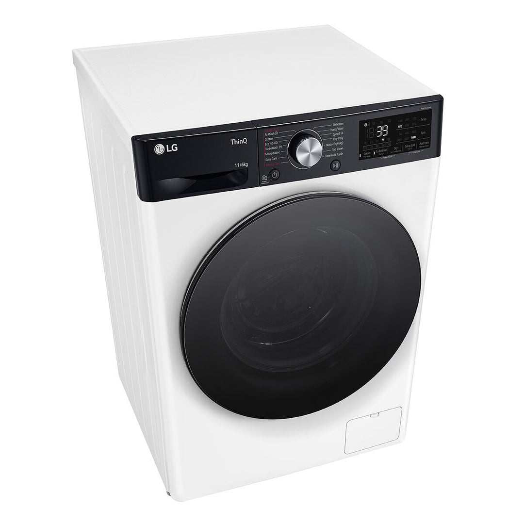 LG FWY916WBTN1 11kg/6kg, Washer Dryer, D Rated in White