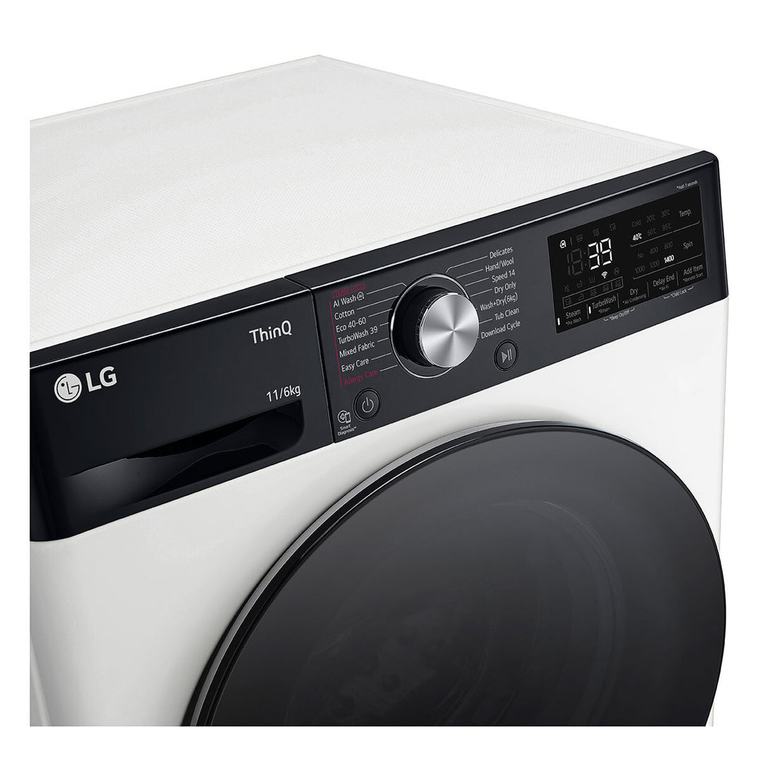 LG FWY916WBTN1 11kg/6kg, Washer Dryer, D Rated in White