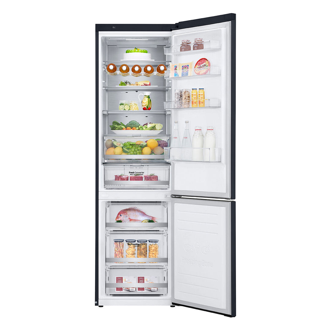 LG GBB92MCABP Fridge Freezer, B Rated in Matte Black