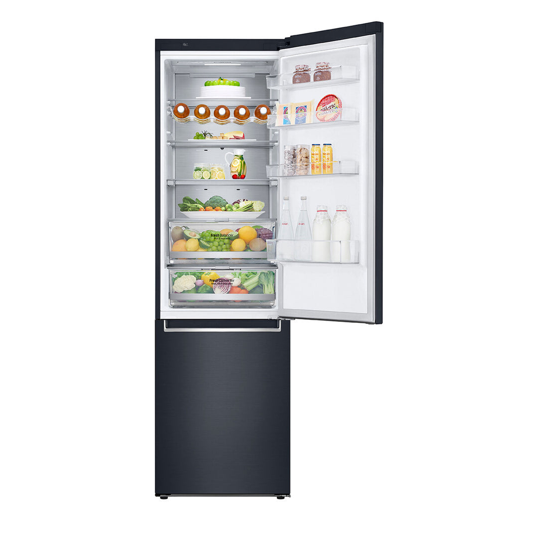 LG GBB92MCABP Fridge Freezer, B Rated in Matte Black