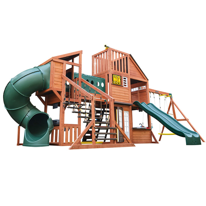 KidKraft Outdoor Odyssey Playcentre and Swing Set (3-10 Years)