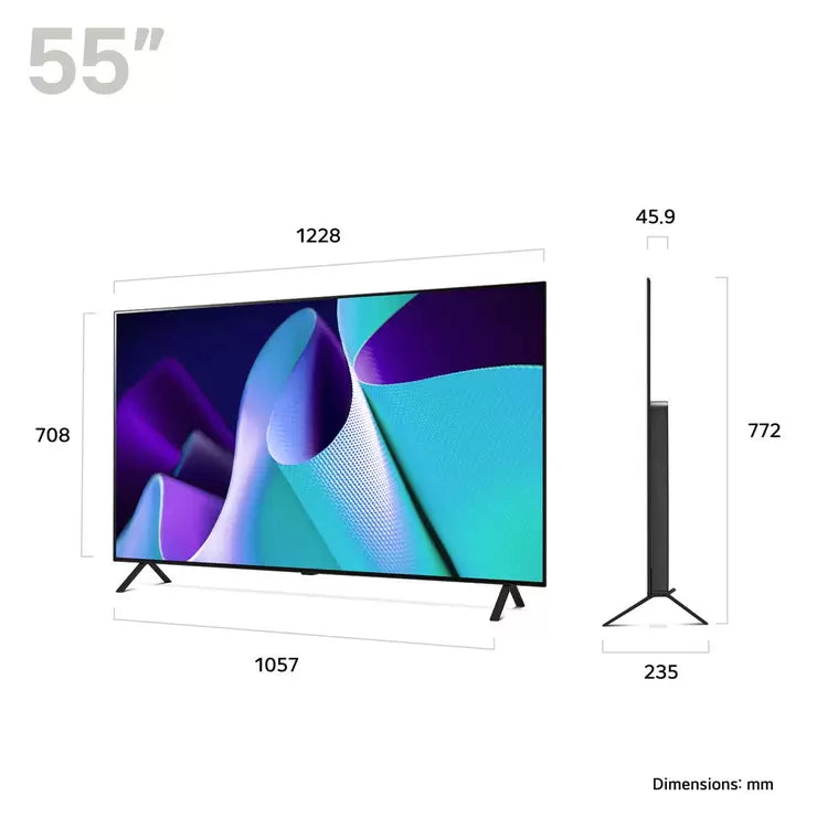 LG OLED55B42LA 55 Inch OLED 4K Ultra HD Smart TV