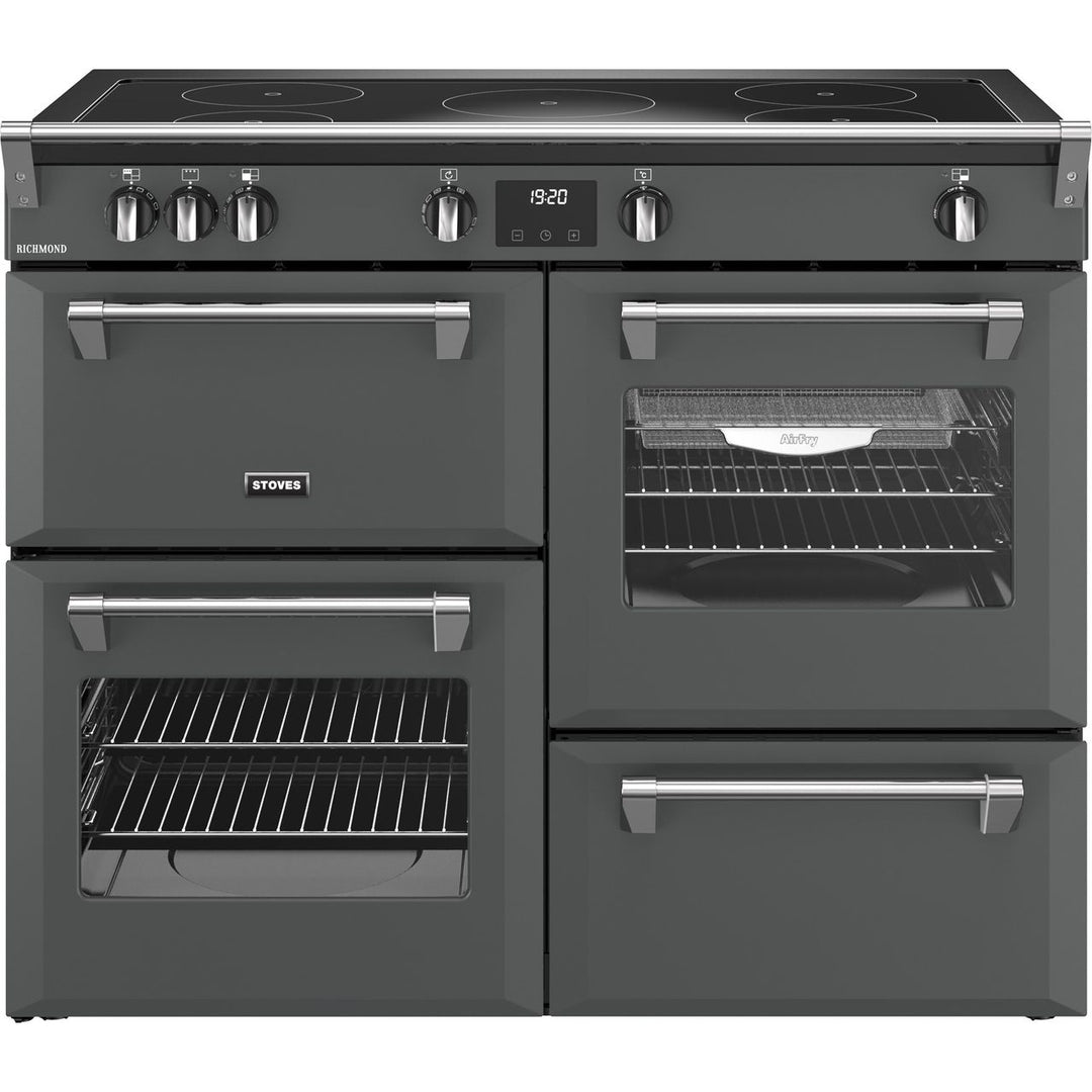 Stoves Richmond 110Ei TCH 110cm wide Electric Range Cooker with Induction Hob - Anthracite