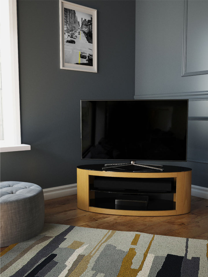 AVF Affinity Premium Buckingham 1100 TV Stand For TVs Up To 55", Oak