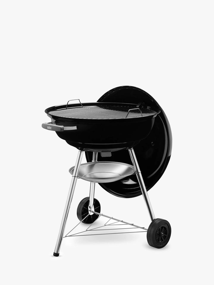 Weber Compact 57cm Kettle Charcoal BBQ, Black