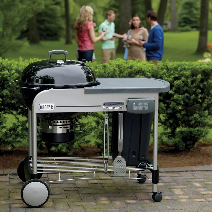 Weber Performer Deluxe Charcoal BBQ, Black