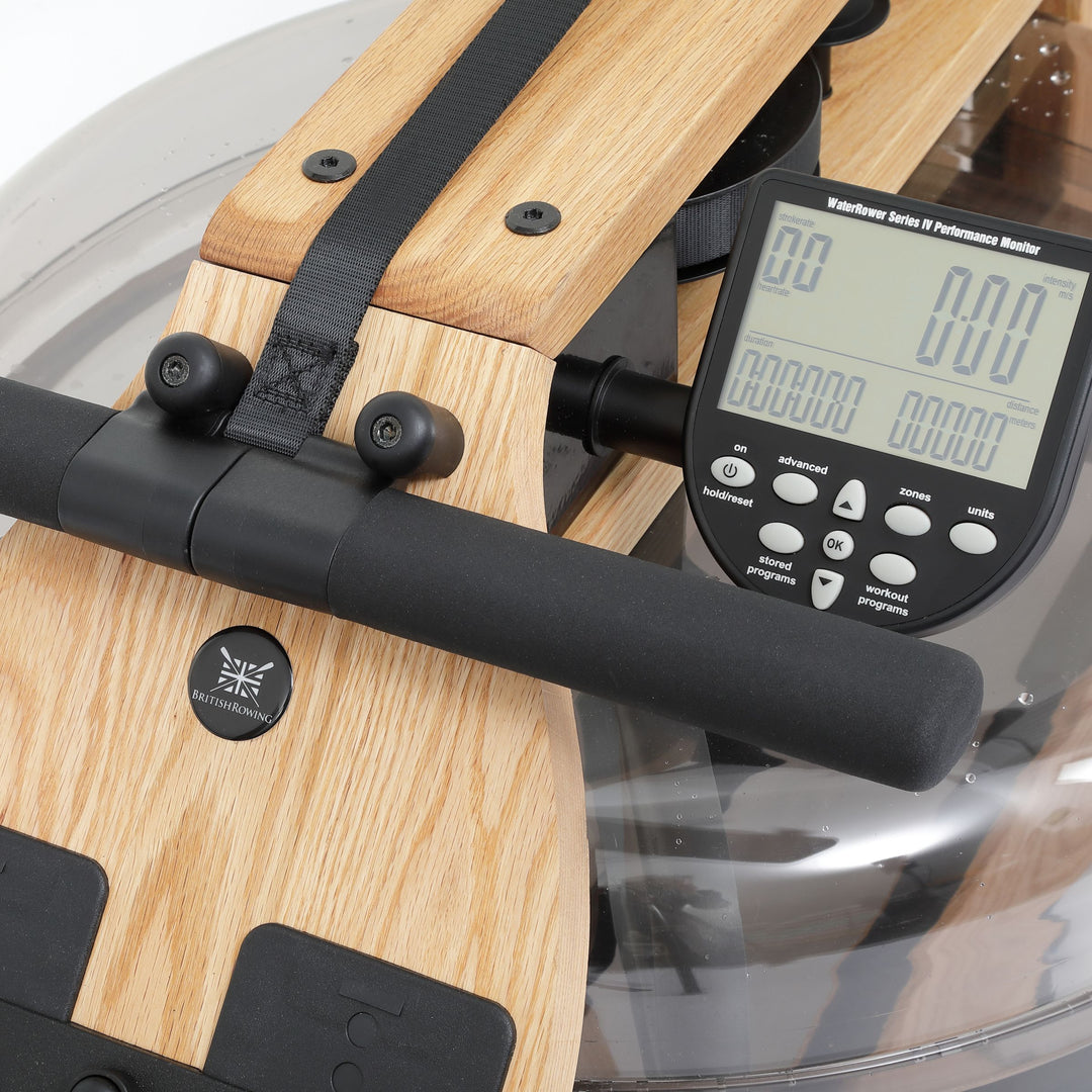 WaterRower British Rowing Edition with S4 Performance Monitor, Oak