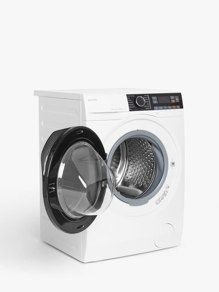 John Lewis JLWD1615 Freestanding Washer Dryer, 10kg/6kg Load, 1600rpm Spin, White