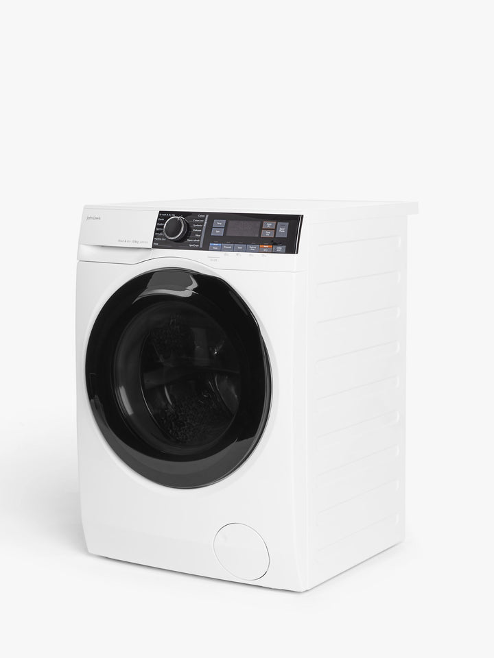 John Lewis JLWD1615 Freestanding Washer Dryer, 10kg/6kg Load, 1600rpm Spin, White