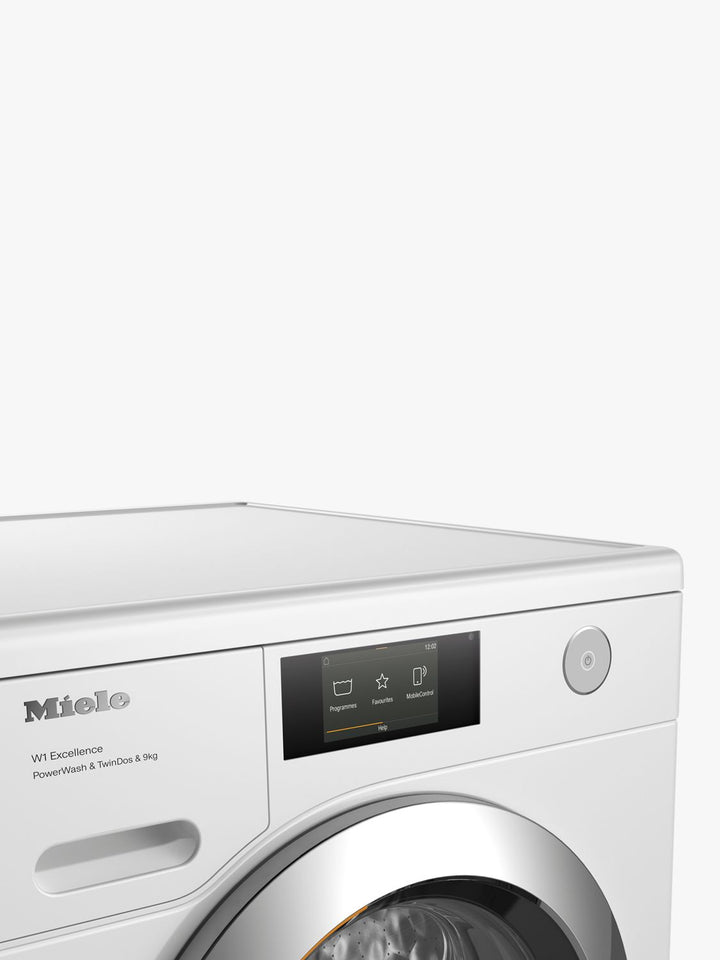 Miele WER865WPS Freestanding Washing Machine, 9kg Load, 1600rpm Spin, White