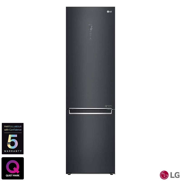 LG GBB92MCABP Fridge Freezer, B Rated in Matte Black