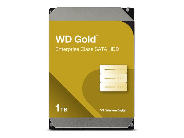 TieDex UK WD Gold Datacenter Hard Drive WD1005FBYZ - hard drive - 1 TB - SATA 6Gb/s