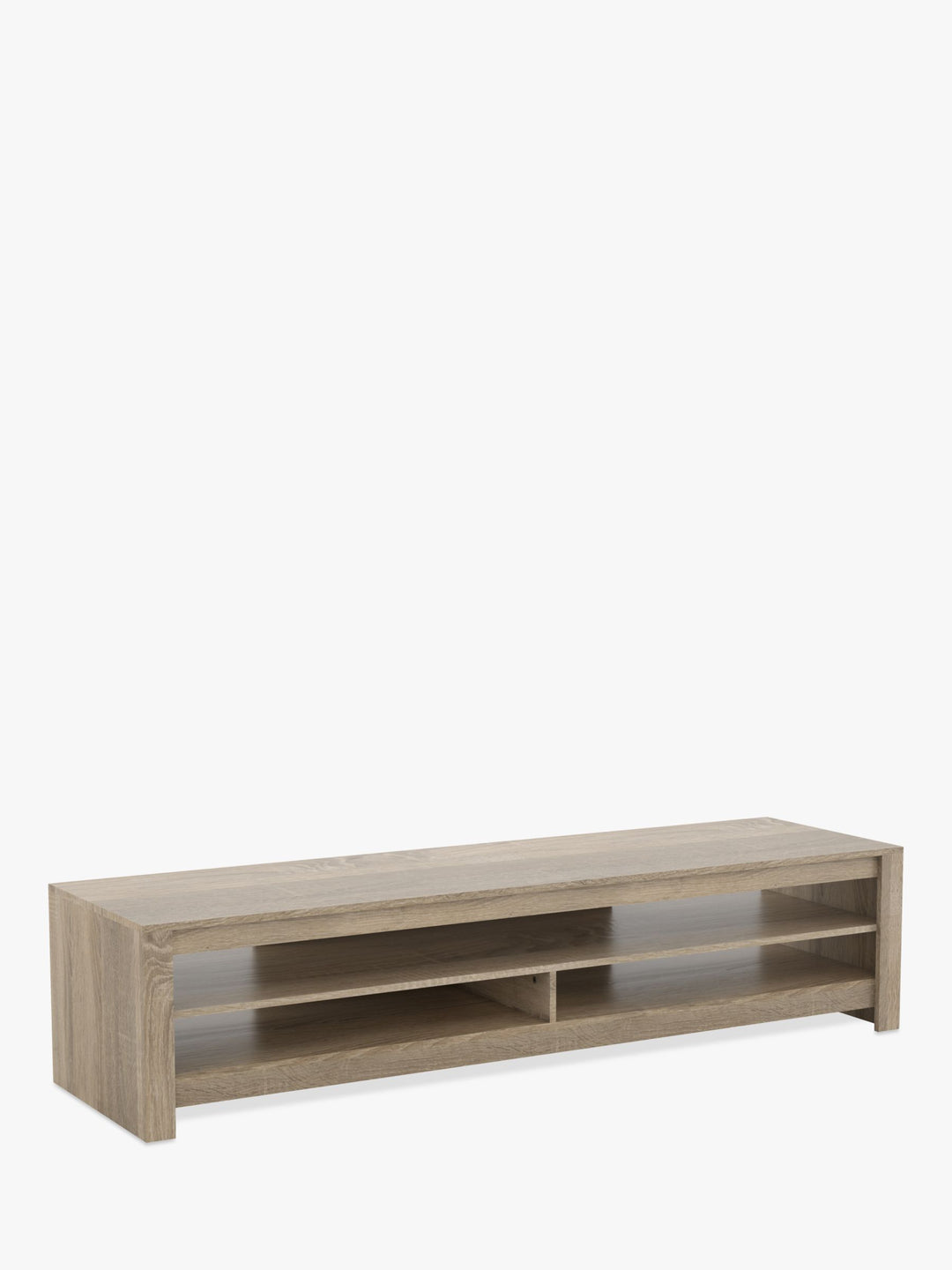 AVF Calibre 180 TV Stand for TVs up to 85", Rustic Sawn Oak
