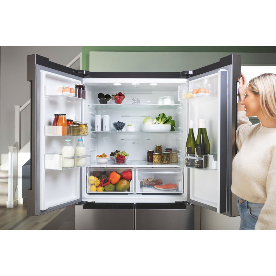Bosch KFN96VPEAG, Multidoor Fridge Freezer, E Rated in Stainless Steel
