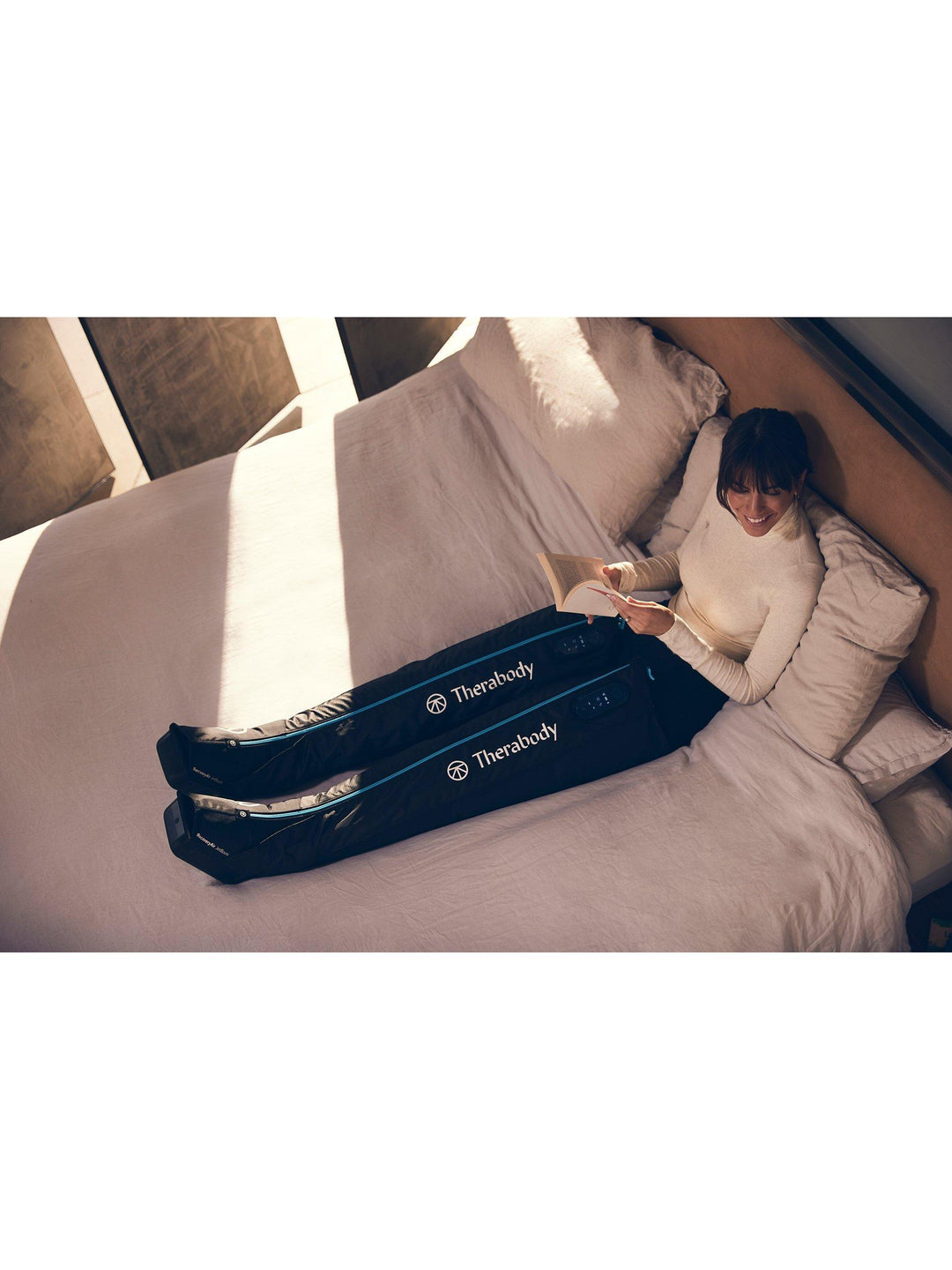 Therabody RecoveryAir Jet Pneumatic Compression Boots, Large