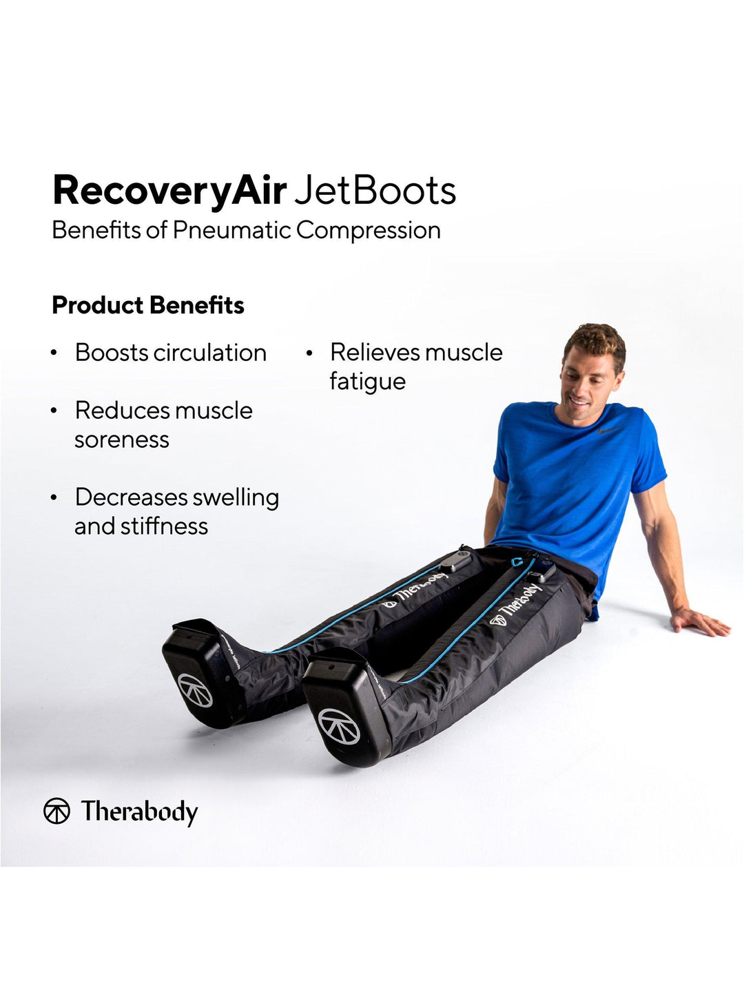 Therabody RecoveryAir Jet Pneumatic Compression Boots
