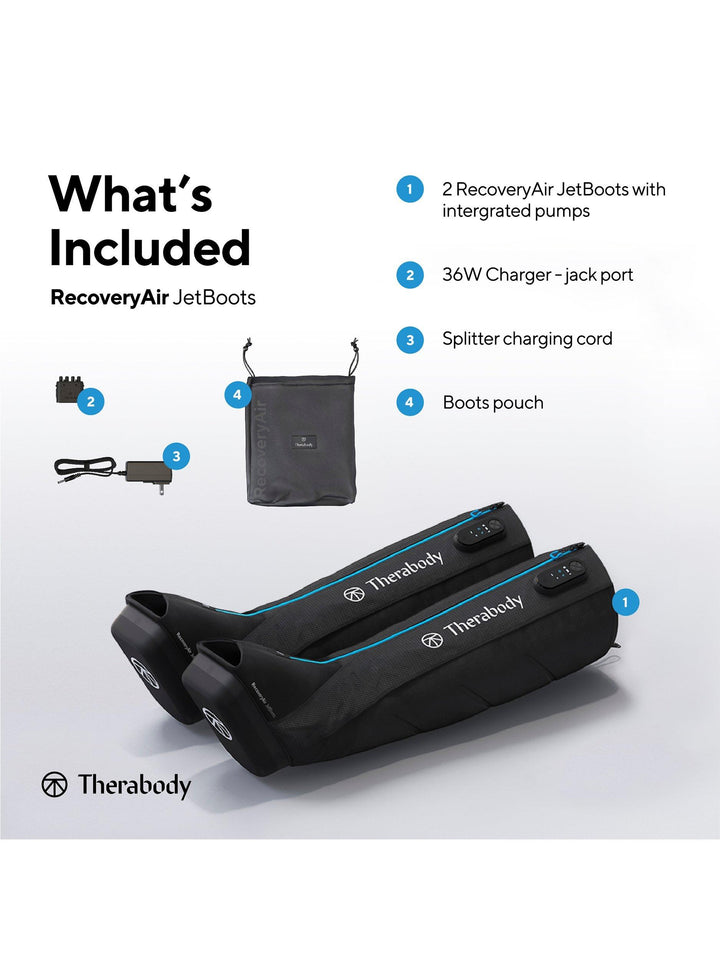Therabody RecoveryAir Jet Pneumatic Compression Boots