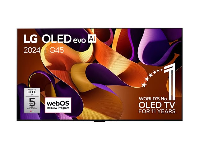 TieDex UK LG OLED77G45LW G4 Series - 77" OLED TV - OLED evo - 4K