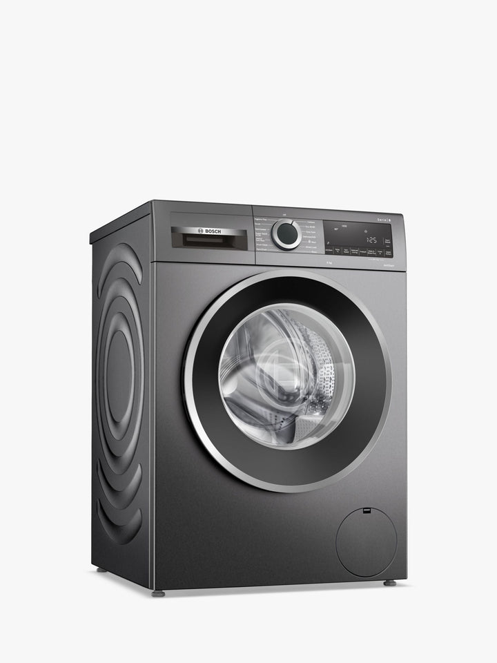 Bosch Series 6 WGG2449RGB Freestanding Washing Machine, 9kg Load, 1400rpm Spin, Graphite