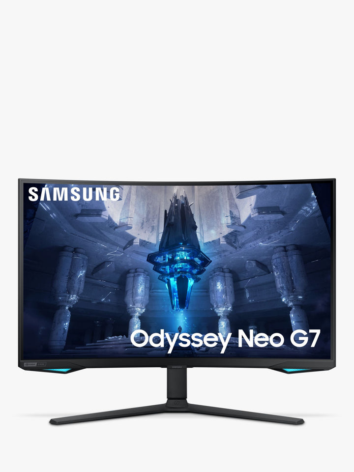 Samsung Neo G7 32" Curved 4K UHD MicroLED Gaming Monitor, 165Hz Refresh Rate, 1ms, Quantum HDR 2000, Nvidia G-Sync Compatible