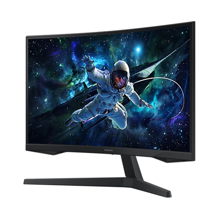 Samsung Odyssey G55C 27 Inch QHD 165Hz Curved Gaming Monitor, LS27CG552EUXXU