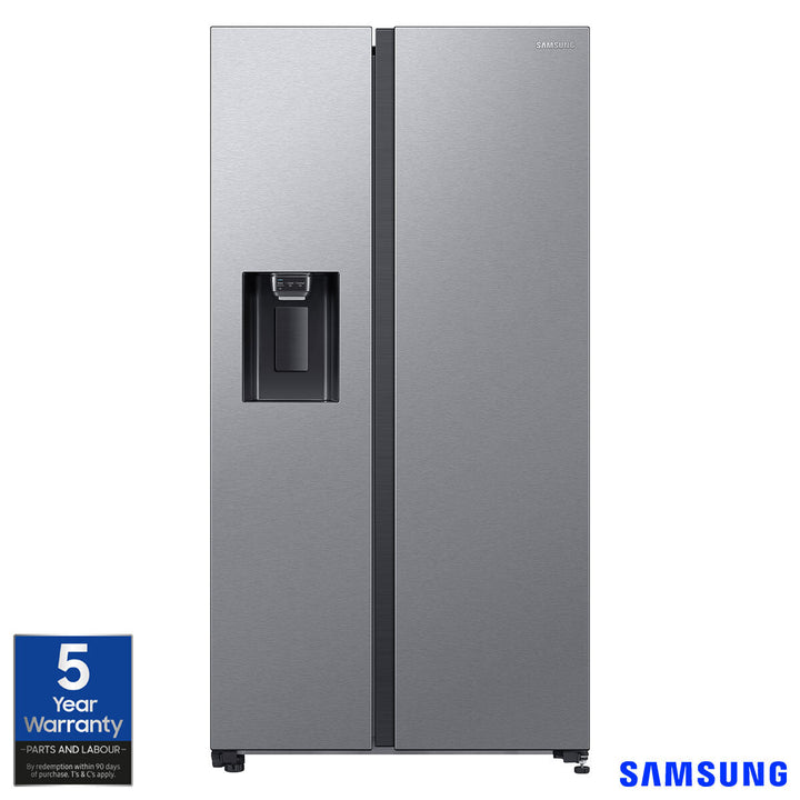 Samsung RS65DG54M3SLEU Side by Side, E Rated in Clean Steel