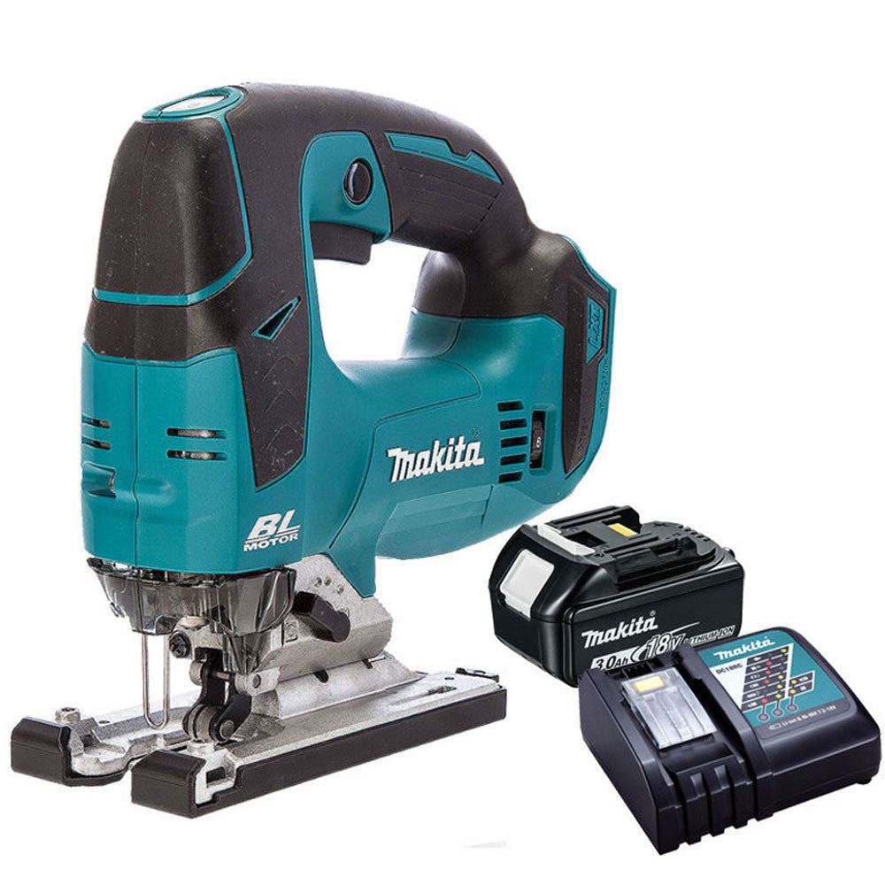 Makita DJV182Z 18v LXT Brushless Jigsaw with 1 x 5.0Ah Battery &amp; Charger