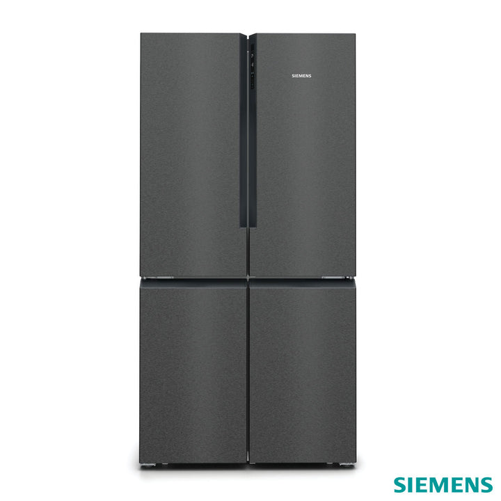 Siemens KF96NAXEAG, Multi Door Fridge Freezer, E Rated in Black Stainless Steel